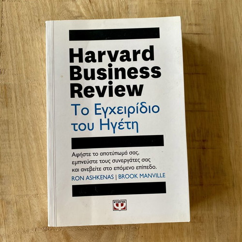 Harvard Business Review The Leader's Handbook book like new, Greek