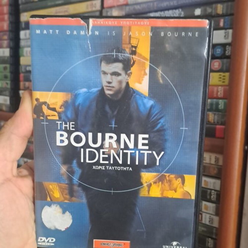 The Bourne Identity DVD used, action adventure with subtitles