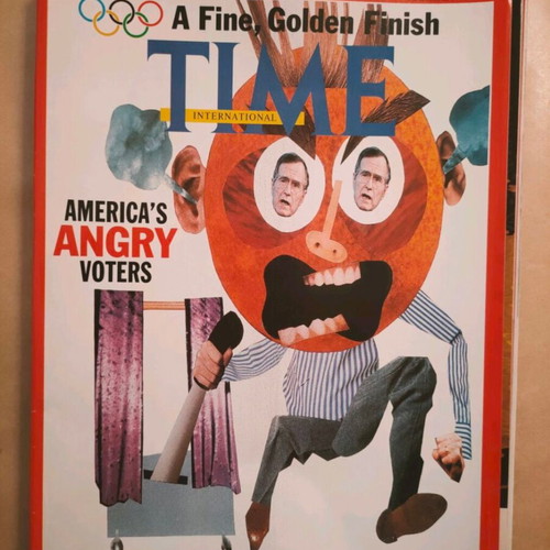 Time International 8 issues 1992 like new, American edition