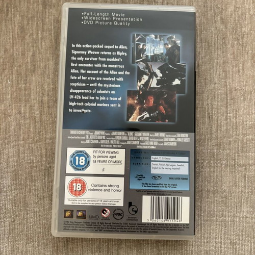 Aliens PlayStation Portable PSP game used, English full version