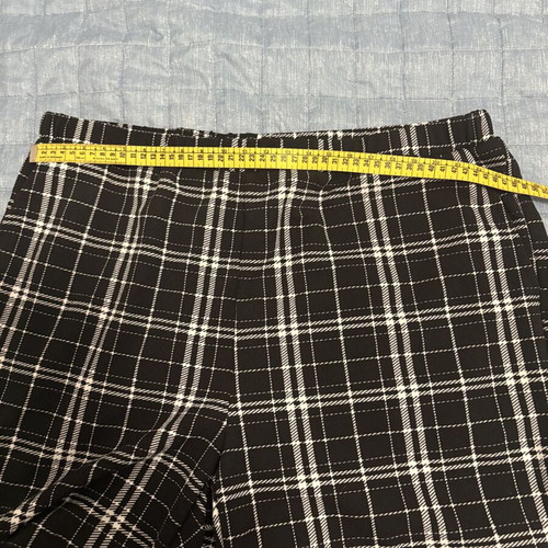 SHEIN men's set XL: black T-shirt with checked pocket & checked shorts