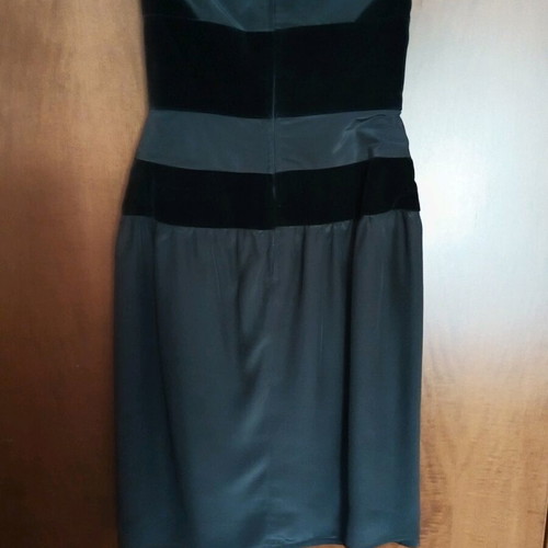 Vintage evening dress Mara Martini used, black, size L
