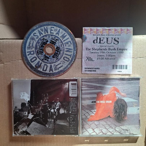 dEUS The Ideal Crash CD used, rock