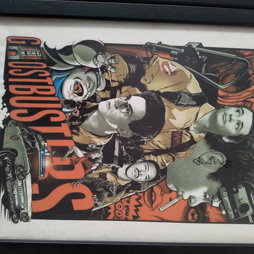 Posters Ghostbusters and Terminator like new