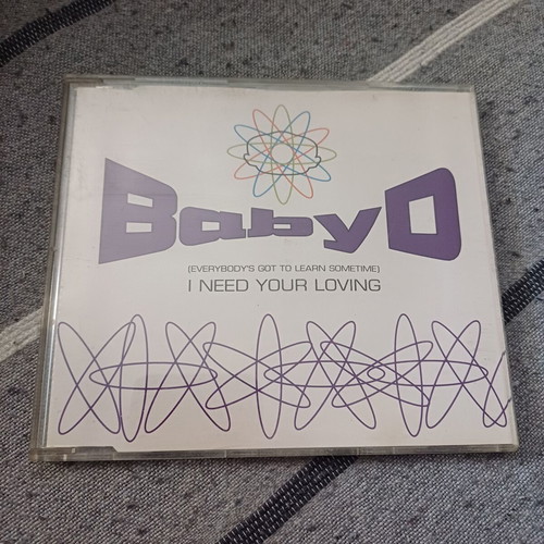 Baby D I Need Your Loving CD single like new, electronic