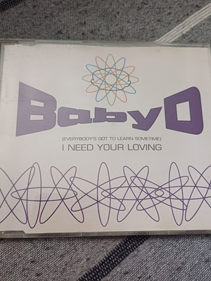 Baby D I Need Your Loving CD single σαν καινούργιο, ηλεκτρονική