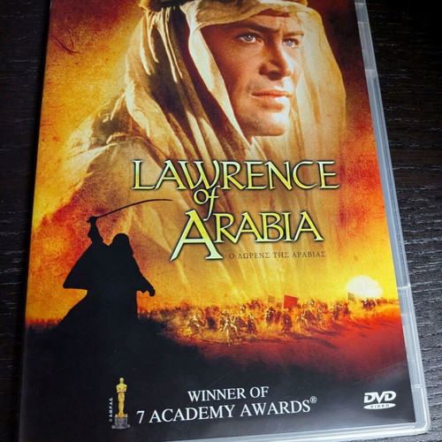 Lawrence of Arabia DVD new, adventure drama biography with subtitles