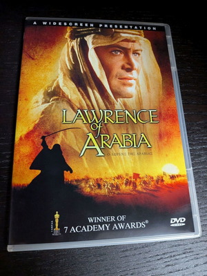 Lawrence of Arabia DVD new, adventure drama biography with subtitles