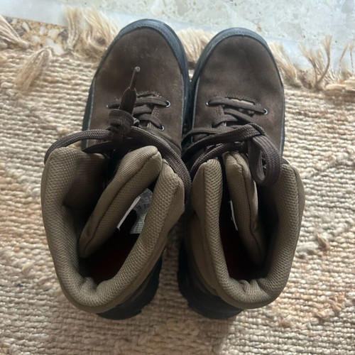 Hiking boots like new, size 41.5, black and brown
