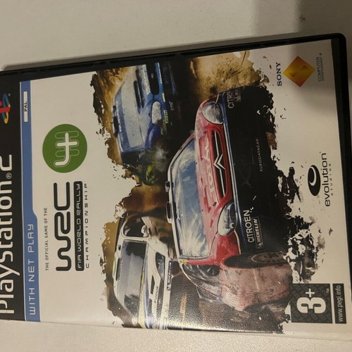 PlayStation 2 WRC 4 and Crazy Taxi used, boxes and manuals bundle
