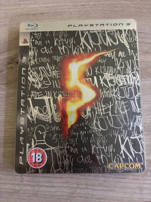 Resident Evil 5 SteelBook Edition за PlayStation 3 като нов