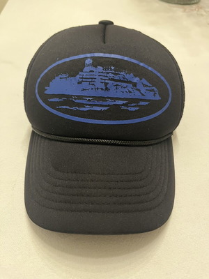 Corteiz hat like new, black and blue