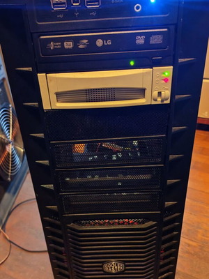 Intel Core 2 Quad Q9550 Desktop Computer used, 8GB RAM, GeForce GT730