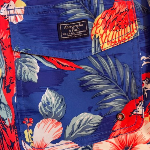 Abercrombie and Fitch swimwear like new, size L, blue multicolor