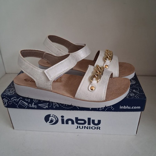 Inblu girls' sandals new white