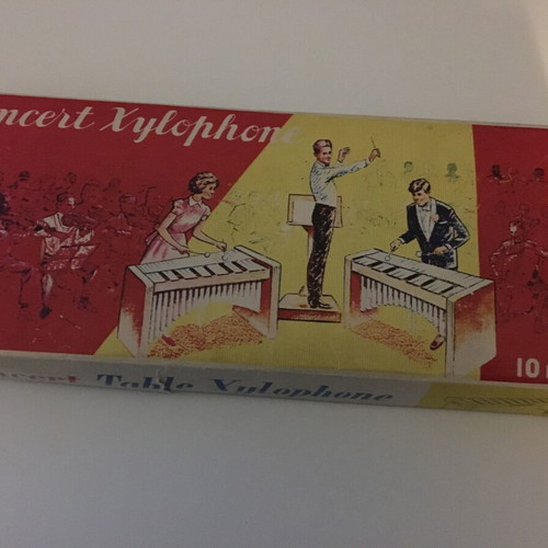 Metallic xylophone vintage used