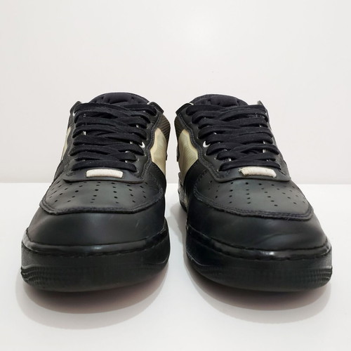 Nike Air Force 1 React sneakers used, size 41.5-42, black and green