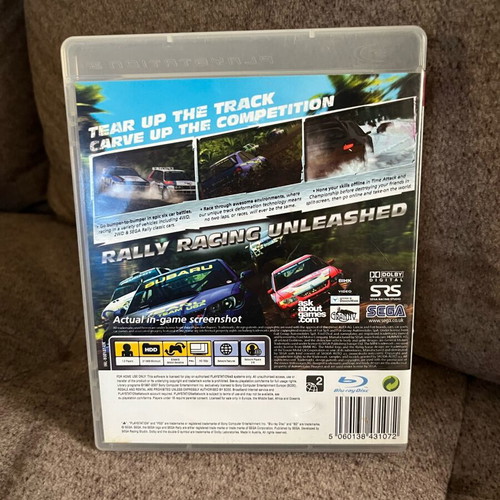 Sega Rally for PlayStation 3 like new, complete