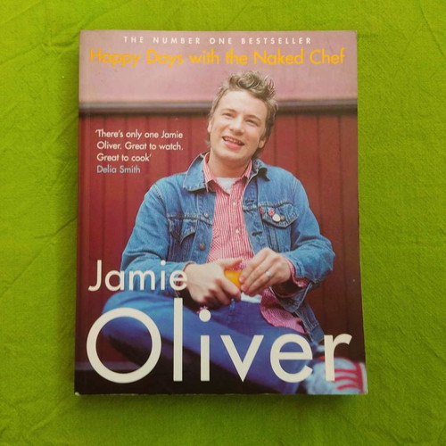 Jamie Oliver cook books used, set of 3 volumes