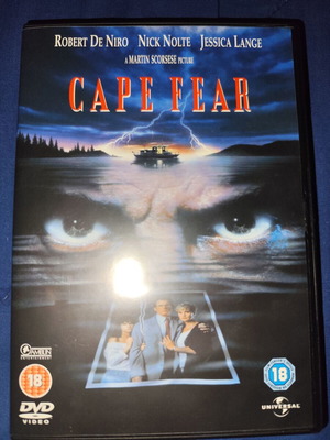 Cape Fear DVD like new with Greek subtitles, two discs