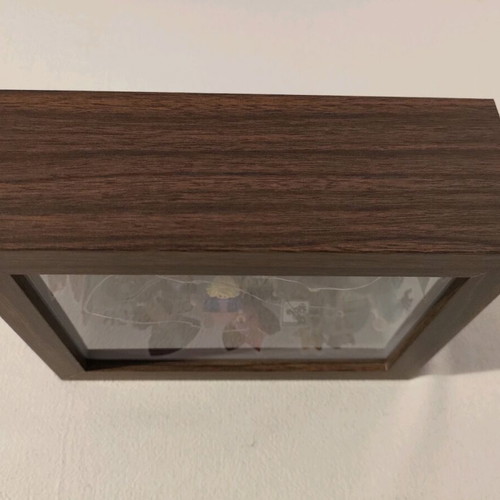 Stranger Things Fan-made Display Frame Set with LED Light like new