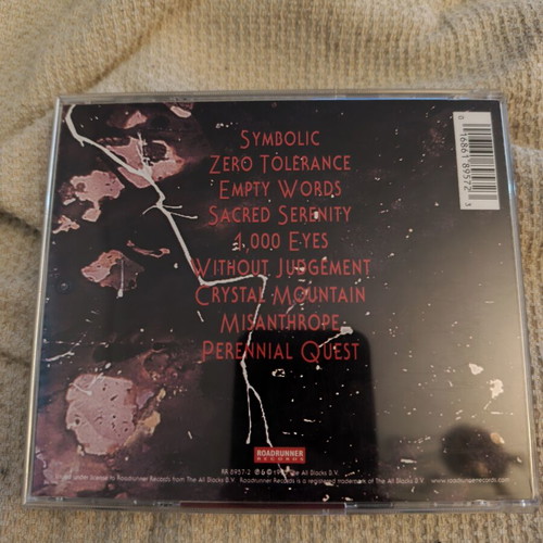 Death Symbolic CD album used, original Roadrunner Records