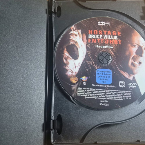 Hostage 2-Disc Edition DVD like new, action thriller