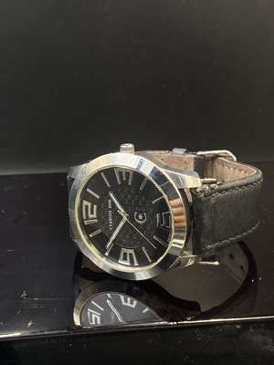 Cerruti 1881 Parigi men's watch like new, black and silver