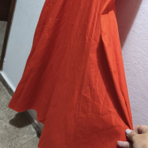Mango long dress new with tags, coral color, size L