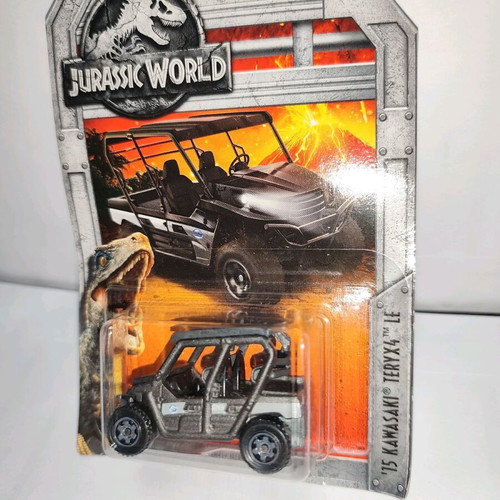 Matchbox Diecast Jurassic World '15 Kawasaki Teryx4 LE New