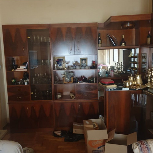 Mahogany wood composition used