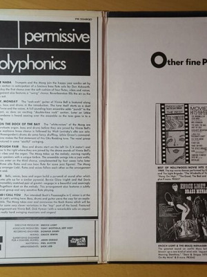 Enoch Light Permissive Polyphonics LP like new, electronic