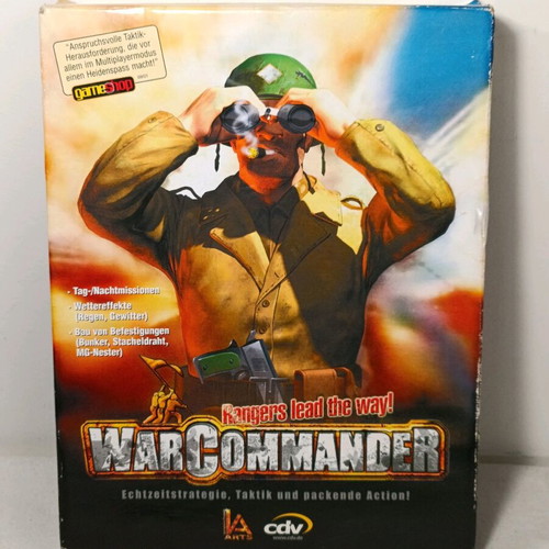 Warcommander War Commander PC game used, complete in good condition
