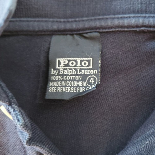 Polo T Shirt Ralph Lauren used, blue, boys 3-4 years