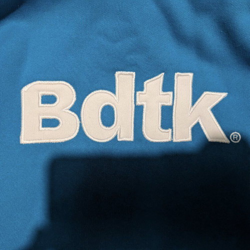 Bdtk sleeveless sports sweatshirt dress like new, blue turquoise