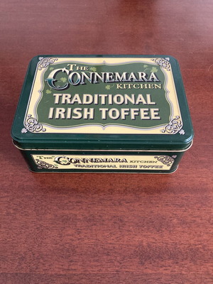 The Connemara Kitchen παραδοσιακή ιρλανδική τοφι μεταλλικό κουτί ρετρό σαν καινούργιο