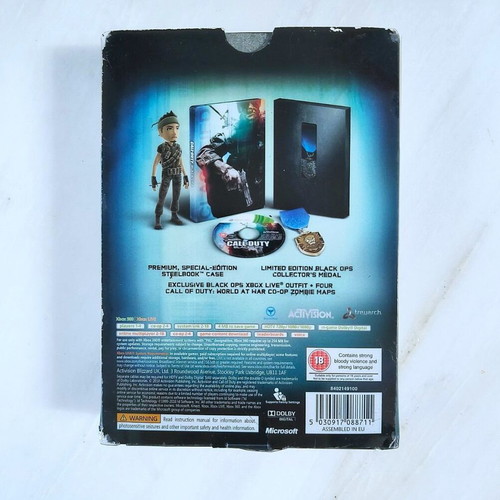 Call of Duty Black Ops Hardened Edition Xbox 360 used