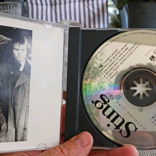 Sting Nothing Like The Sun CD used
