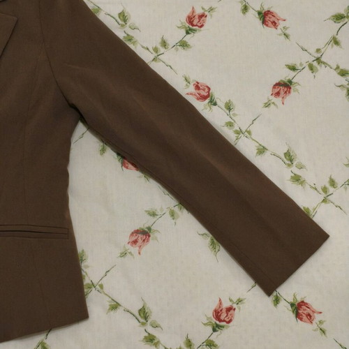 Hype brown open jacket like new, size S