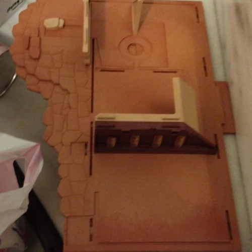 Playmobil base from Egyptian pyramid or Sphinx used