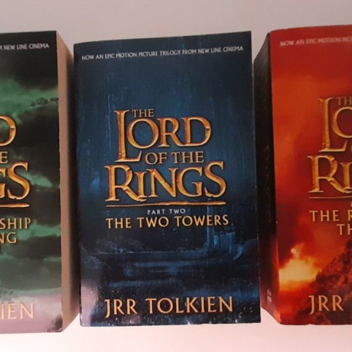The Lord of the Rings Trilogy by JRR Tolkien paperback new