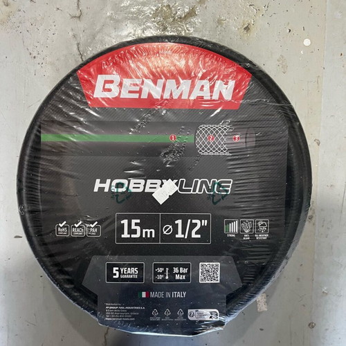 Benman Hose new 15m 1/2"