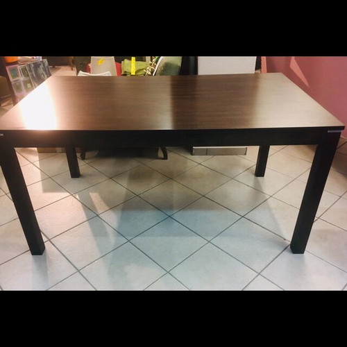 Solid wood table new, dimensions 1.50x90x74 cm
