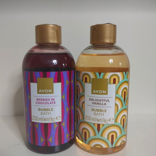 Avon bubble bath 250ml new, pack of 2