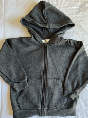 H&M sweatshirts used, grey and black, 110-116 cm, age 4-6