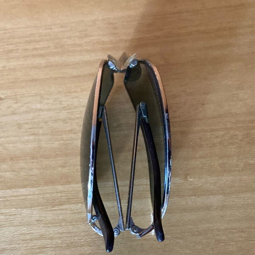 Diesel DS0050 sunglasses like new, green and gold