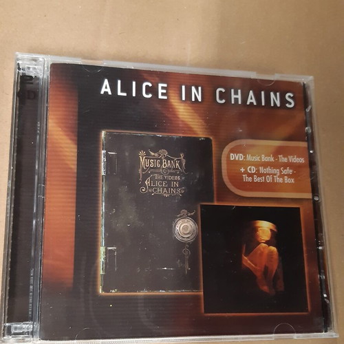Alice in Chains Music Bank/Nothing Safe CD/DVD used double collection