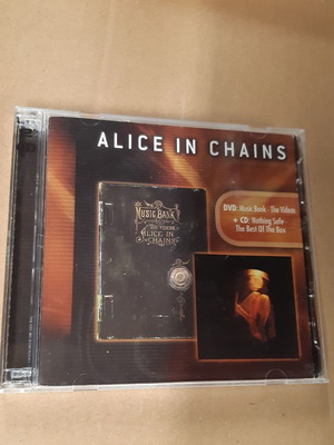 Alice in Chains Music Bank/Nothing Safe CD/DVD used double collection