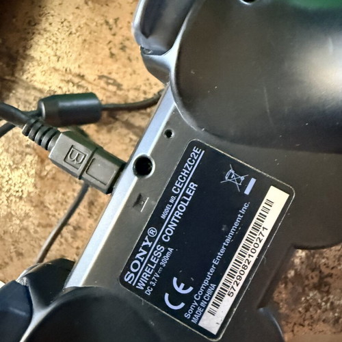 PlayStation 3 controller used with GTAV, Killzone 2, Heroes over Europe games