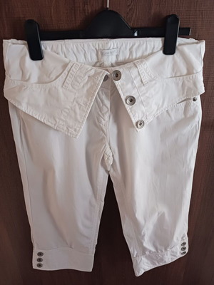 Ysatis white short pants like new, size M